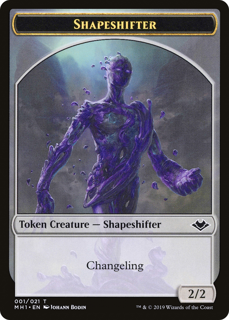 Shapeshifter (TMH1-001) [Tokens] Modern Horizons Tokens Foil MTG Single Wizards of the Coast