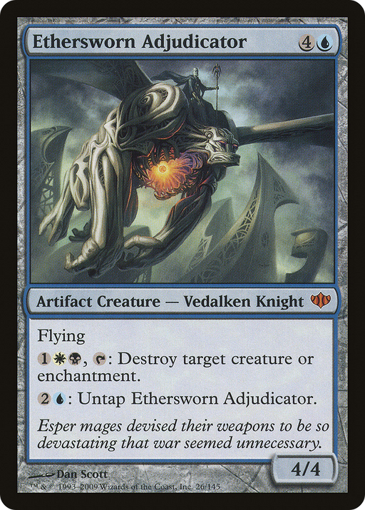 Ethersworn Adjudicator (CON-026) [Conflux] Foil MTG Single Wizards of the Coast