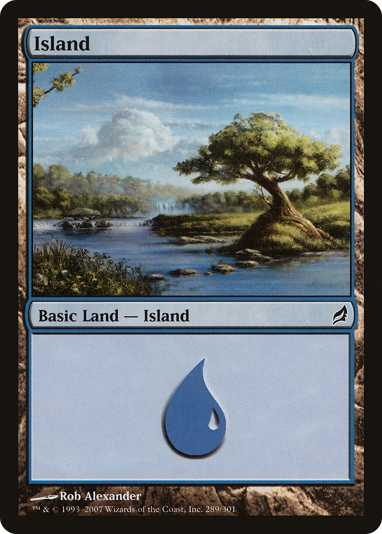Island (289) (LRW-289) [Lorwyn] MTG Single Wizards of the Coast