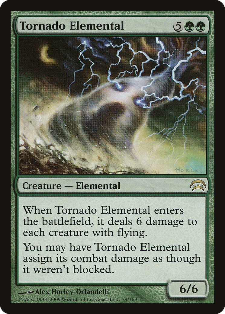 Tornado Elemental (HOP-079) [Misc] Planechase MTG Single Wizards of the Coast