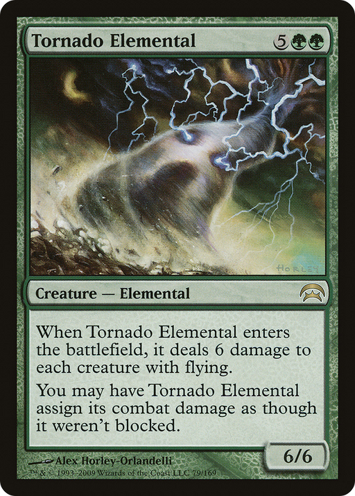 Tornado Elemental (HOP-079) [Misc] Planechase MTG Single Wizards of the Coast