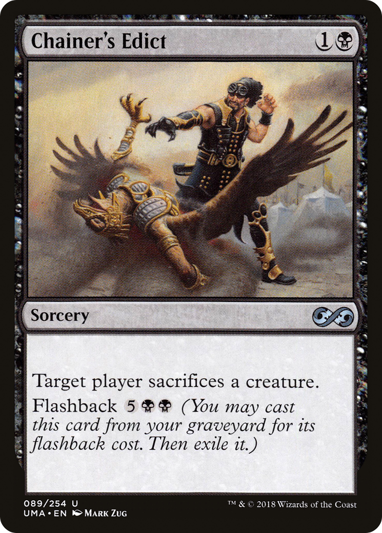 Chainer's Edict (UMA-089) [Ultimate Masters] Foil MTG Single Wizards of the Coast