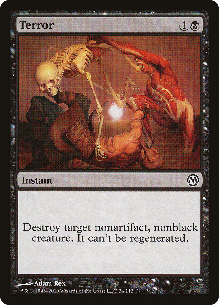 Terror (DPA-034) [Misc] Duels of the Planeswalkers MTG Single Wizards of the Coast