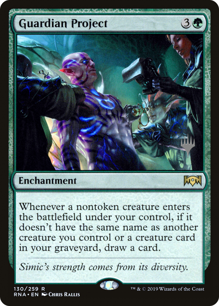 Guardian Project (PPTHB-130) [Ravnica Allegiance Promos] MTG Single Wizards of the Coast