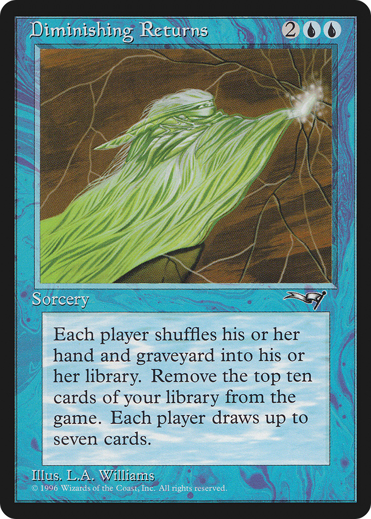 Diminishing Returns (ALL-026) [Alliances] MTG Single Wizards of the Coast