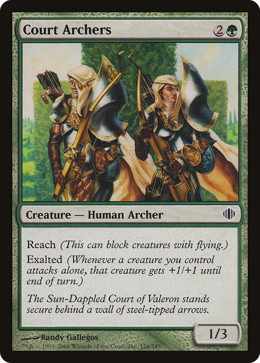 Court Archers (ALA-126) [Shards of Alara] MTG Single Wizards of the Coast
