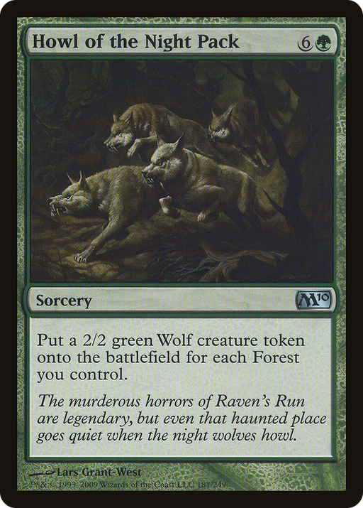 Howl of the Night Pack (M10-187) [Magic 2010] MTG Single Wizards of the Coast