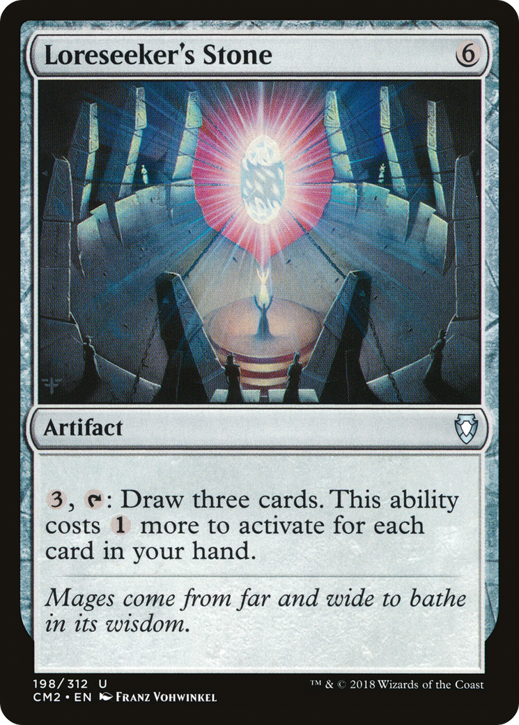 Loreseeker's Stone (CM2-198) [Commander Anthology Volume II] MTG Single Wizards of the Coast