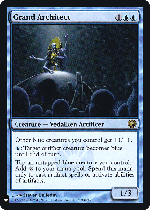 Grand Architect (LIST-033) [Mystery Booster] The List Foil MTG Single Wizards of the Coast