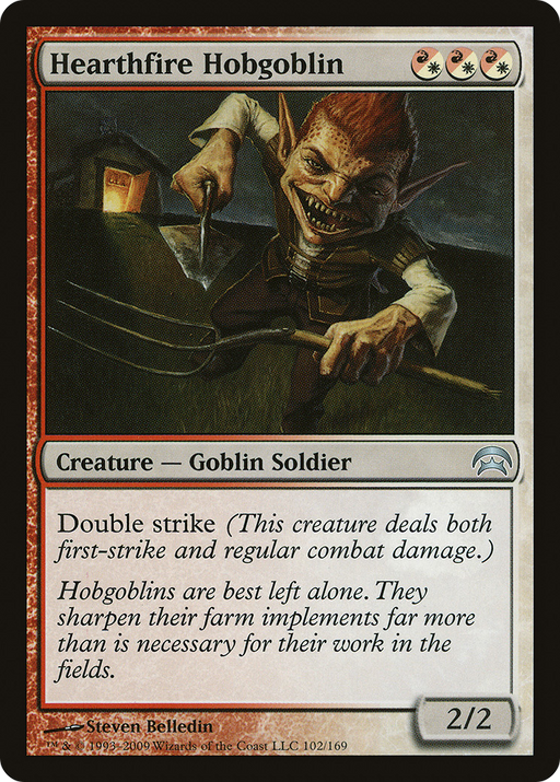 Hearthfire Hobgoblin (HOP-102) [Misc] Planechase MTG Single Wizards of the Coast