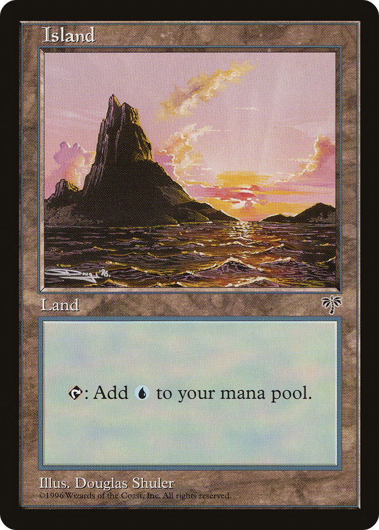 Island (MIR-338) [Mirage] MTG Single Wizards of the Coast