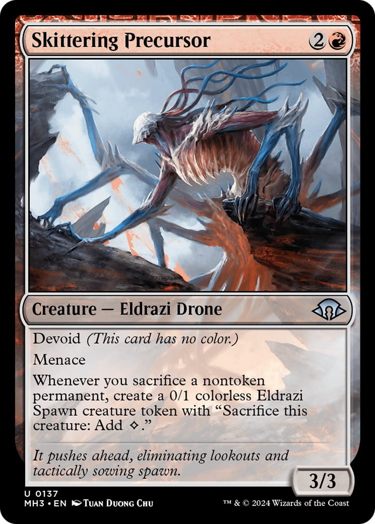 Skittering Precursor (MH3-137) [Modern Horizons 3] Foil MTG Single Modern Horizons 3