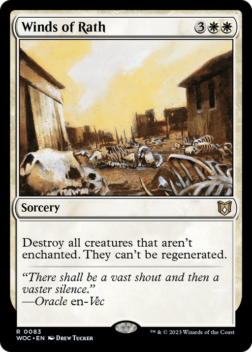 Winds of Rath (WOC-083) [Wilds of Eldraine Commander] MTG Single Wizards of the Coast