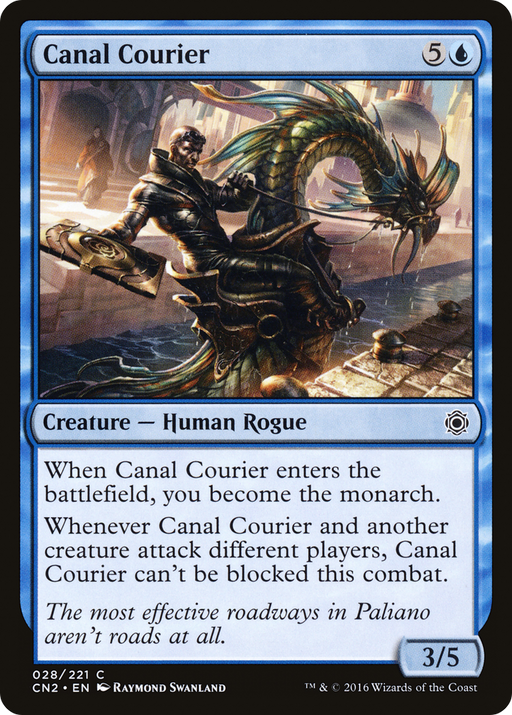 Canal Courier (CN2-028) [Conspiracy: Take the Crown] MTG Single Wizards of the Coast