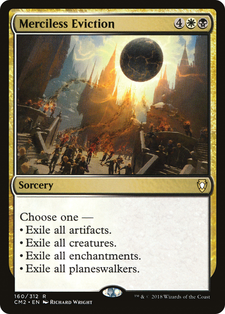 Merciless Eviction (CM2-160) [Commander Anthology Volume II] MTG Single Wizards of the Coast