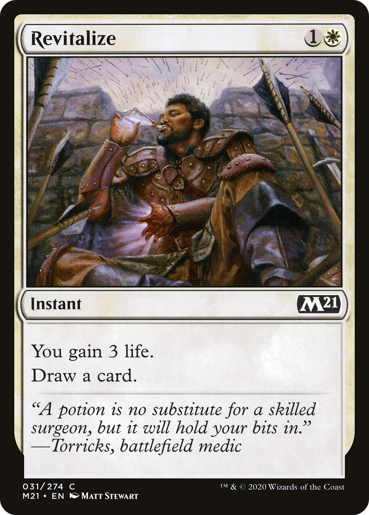 Revitalize (M21-031) [Core Set 2021] MTG Single Wizards of the Coast