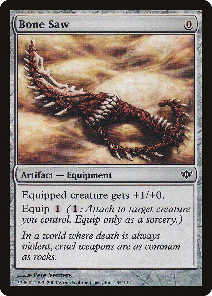 Bone Saw (CON-135) [Conflux] Foil MTG Single Wizards of the Coast