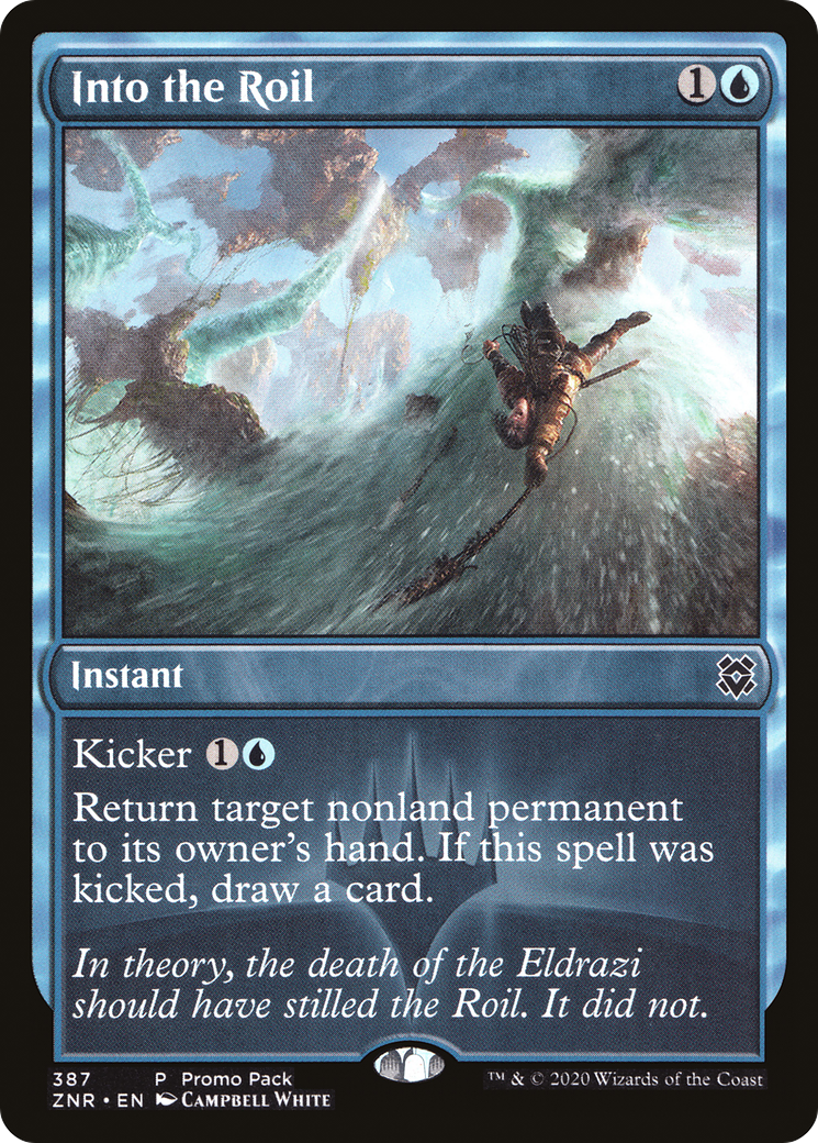 Into the Roil (PPZNR-387) [Zendikar Rising] Foil MTG Single Wizards of the Coast