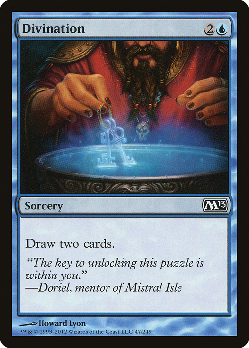 Divination (M13-047) [Magic 2013] Foil MTG Single Wizards of the Coast