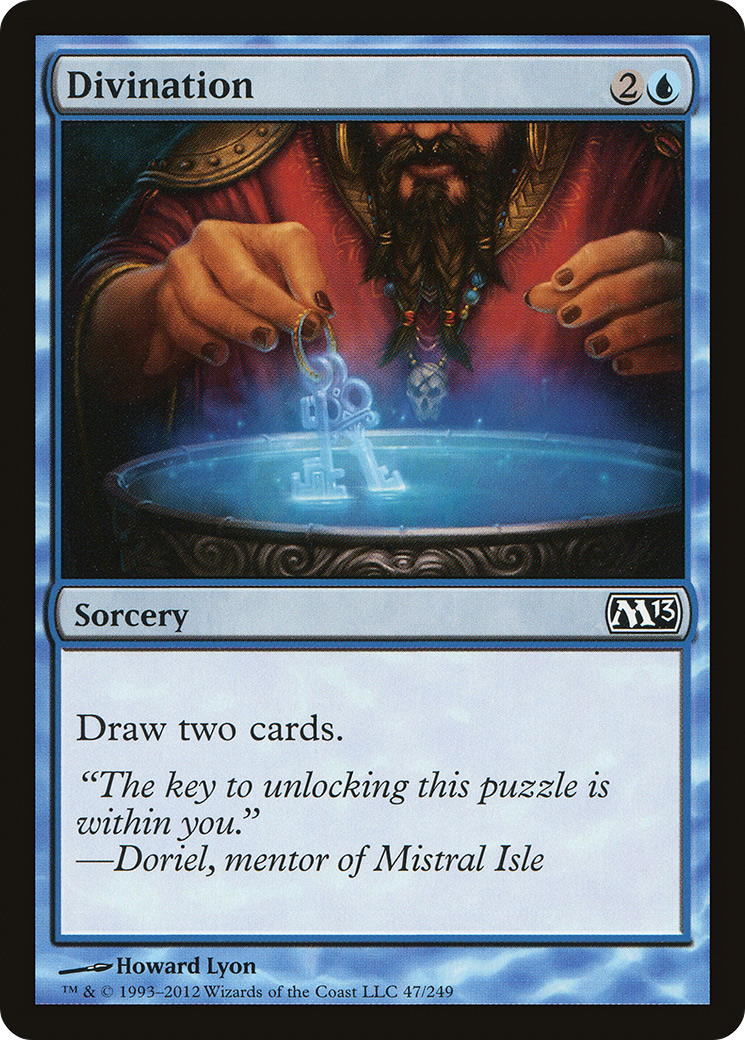 Divination (M13-047) [Magic 2013] MTG Single Wizards of the Coast