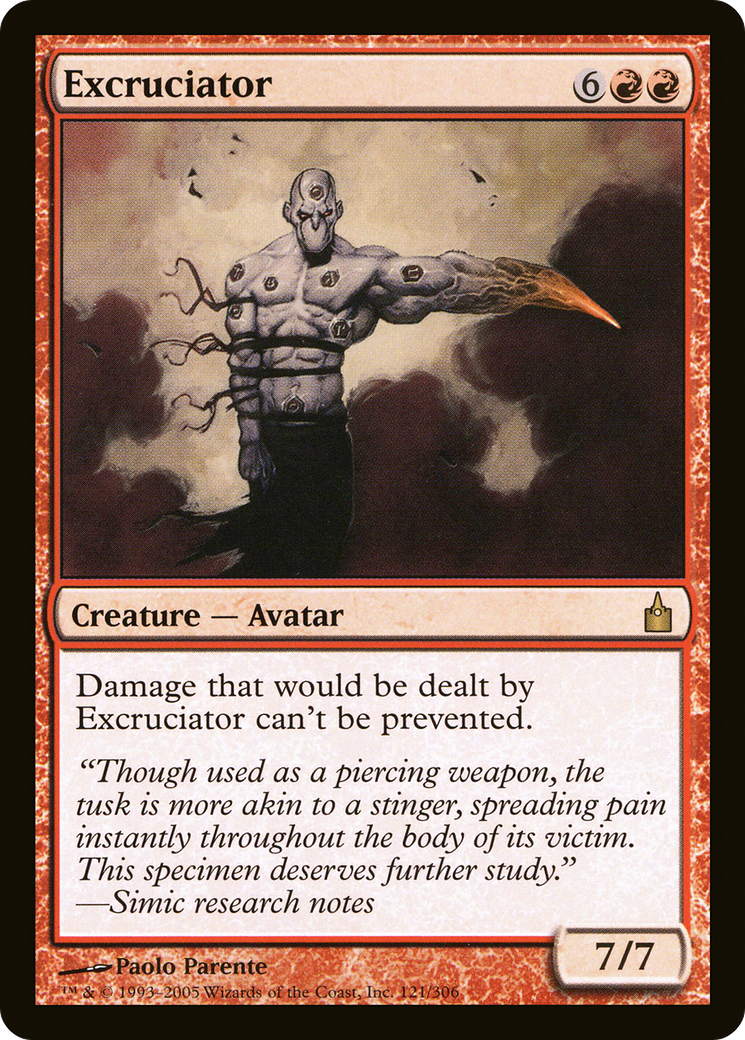 Excruciator (RAV-121) [Ravnica: City of Guilds] MTG Single Wizards of the Coast