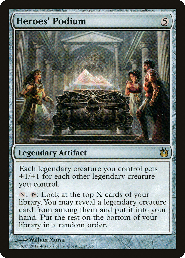 Heroes' Podium (BNG-159) [Born of the Gods] MTG Single Wizards of the Coast