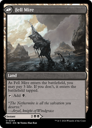 Fell the Profane (MH3-244) [Modern Horizons 3] MTG Single Wizards of the Coast
