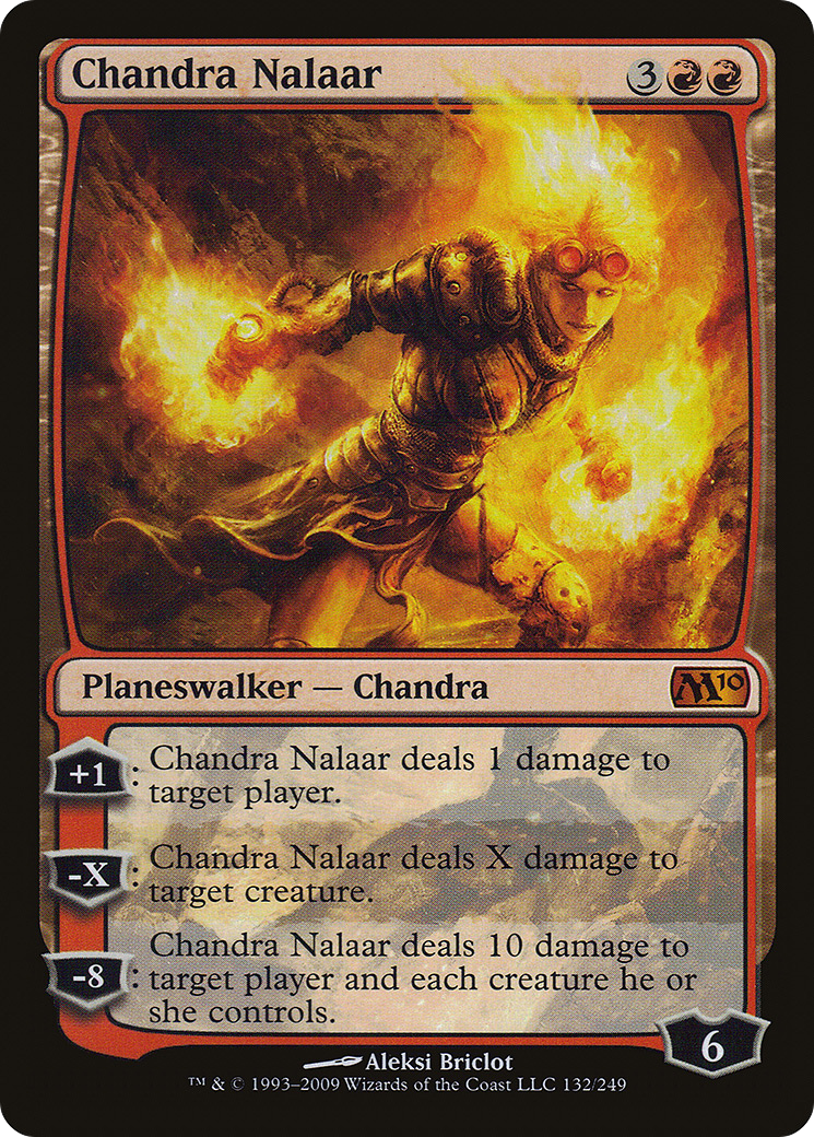 Chandra Nalaar (M10-132) [Magic 2010] Foil MTG Single Wizards of the Coast