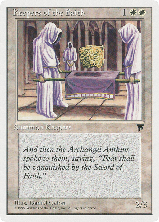 Keepers of the Faith (CHR-009) [Chronicles] MTG Single Wizards of the Coast