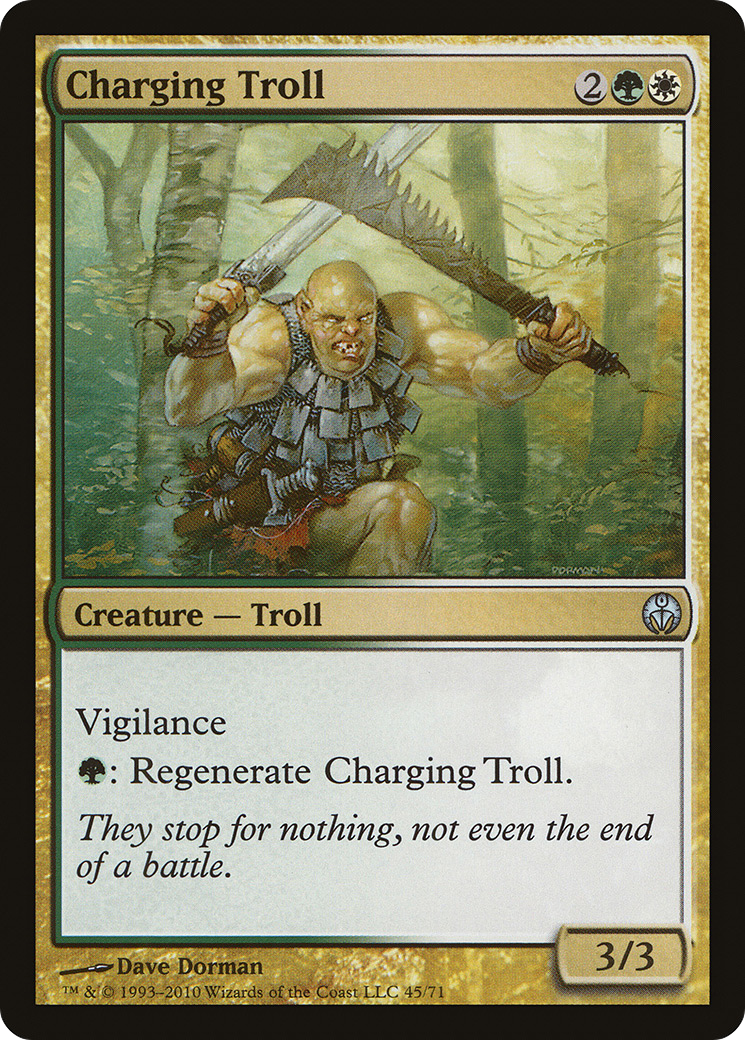 Charging Troll (DDE-045) [Misc] Duel Decks: Phyrexia vs. the Coalition MTG Single Wizards of the Coast