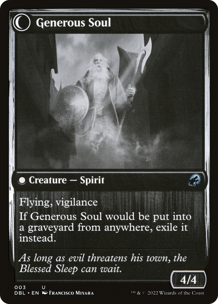 Beloved Beggar (DBL-003) [Innistrad: Double Feature] MTG Single Wizards of the Coast