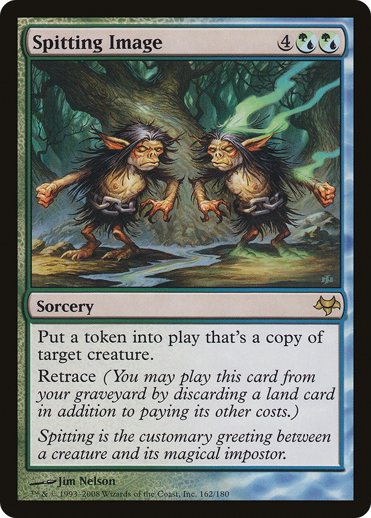 Spitting Image (EVE-162) [Eventide] Foil MTG Single Wizards of the Coast
