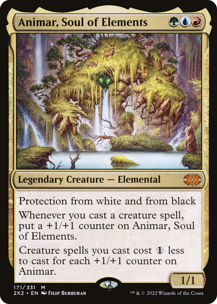 Animar, Soul of Elements (2X2-171) [Double Masters 2022] MTG Single Wizards of the Coast