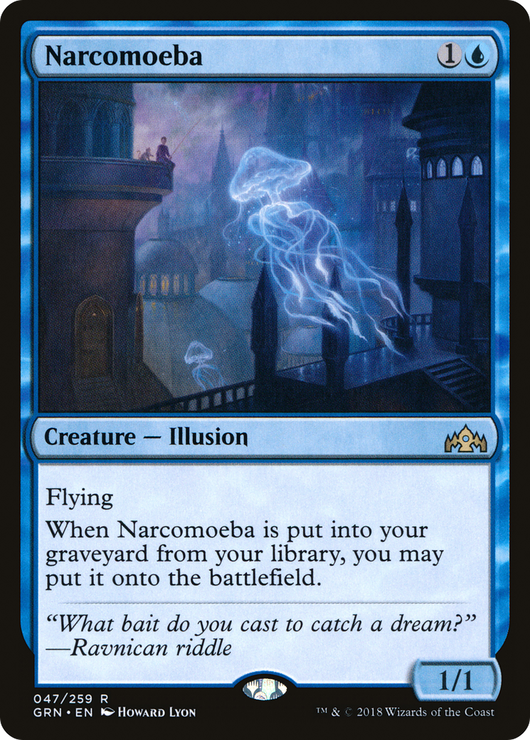 Narcomoeba (GRN-047) [Guilds of Ravnica] Foil MTG Single Wizards of the Coast