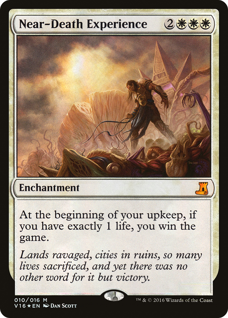 Near-Death Experience (V16-010) [Misc] From the Vault: Lore Foil MTG Single Wizards of the Coast