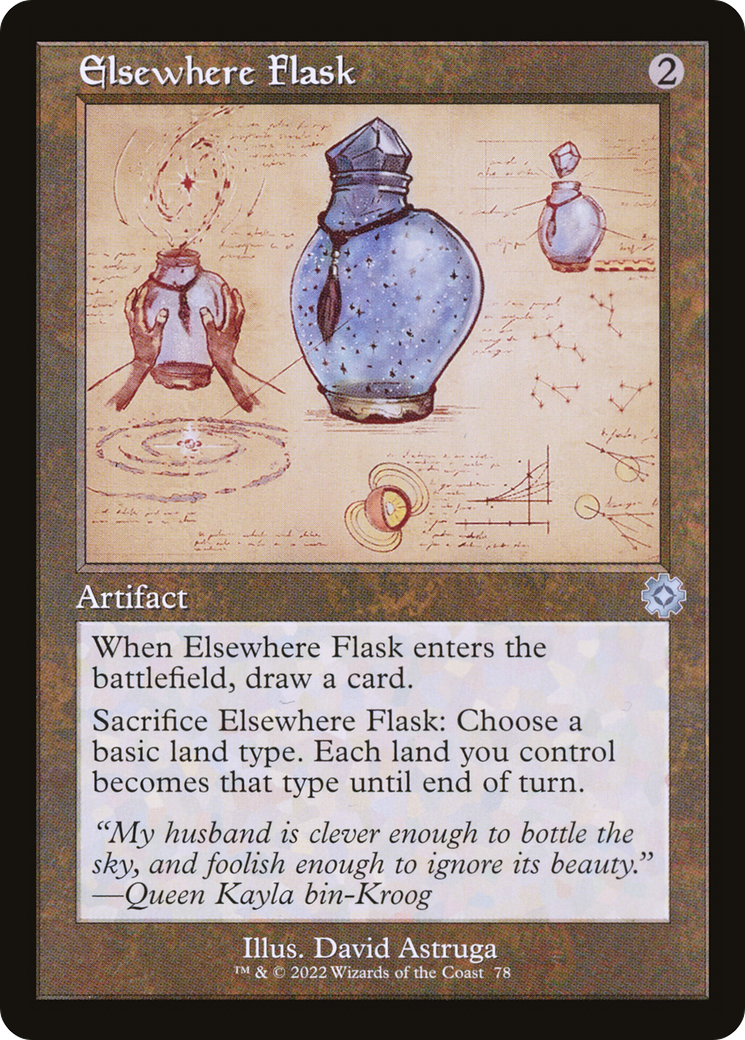 Elsewhere Flask (BRR-078) [The Brothers' War Retro Artifacts] Foil MTG Single Wizards of the Coast