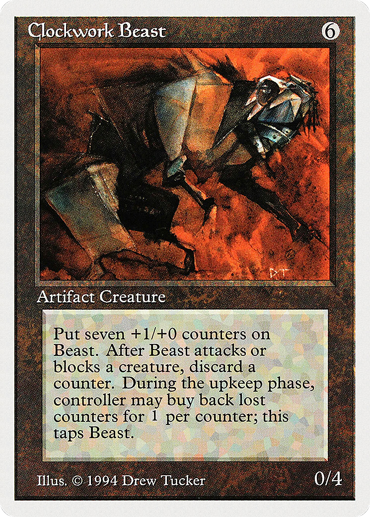 Clockwork Beast (SUM-240) [Misc] Summer Magic / Edgar MTG Single Wizards of the Coast