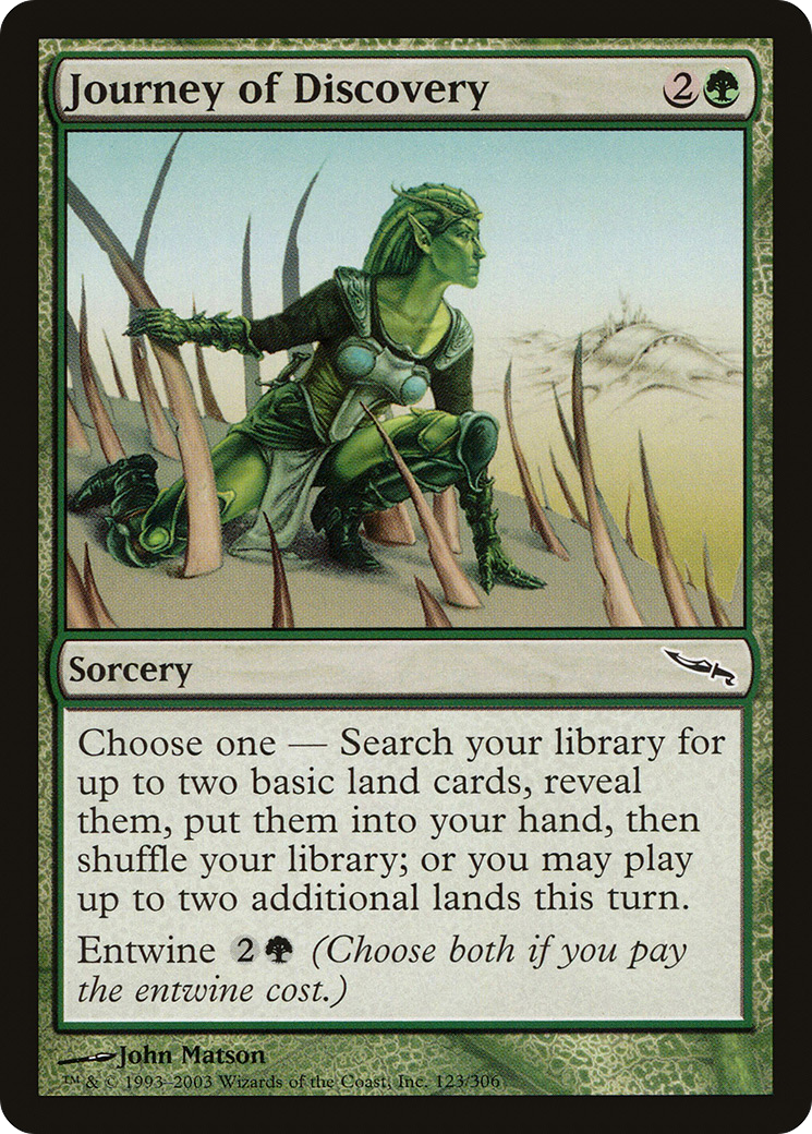 Journey of Discovery (MRD-123) [Mirrodin] Foil MTG Single Wizards of the Coast
