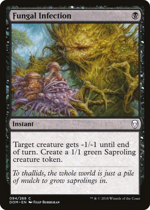 Fungal Infection (DOM-094) [Dominaria] MTG Single Wizards of the Coast