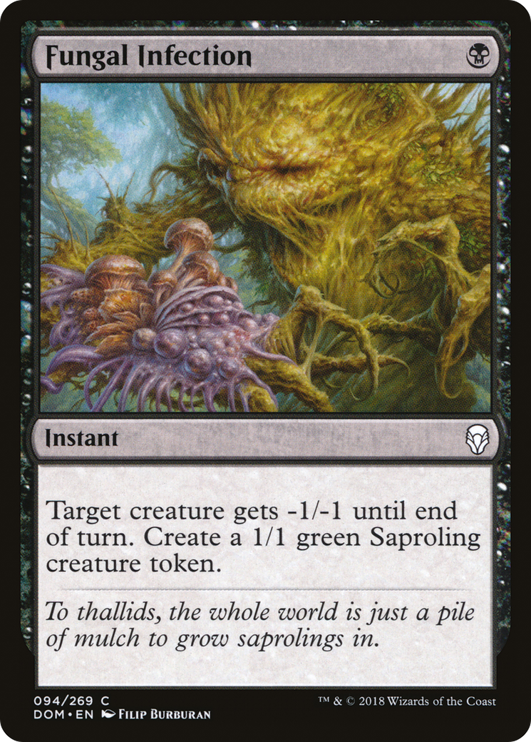 Fungal Infection (DOM-094) [Dominaria] Foil MTG Single Wizards of the Coast
