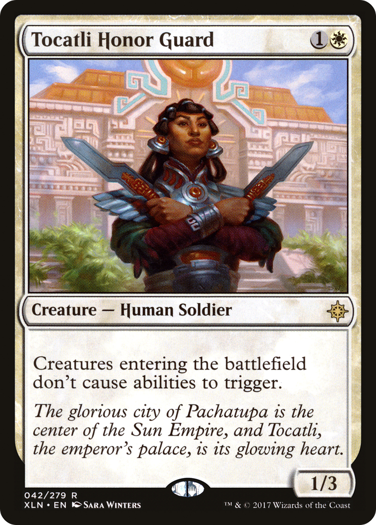 Tocatli Honor Guard (XLN-042) [Ixalan] Foil MTG Single Wizards of the Coast