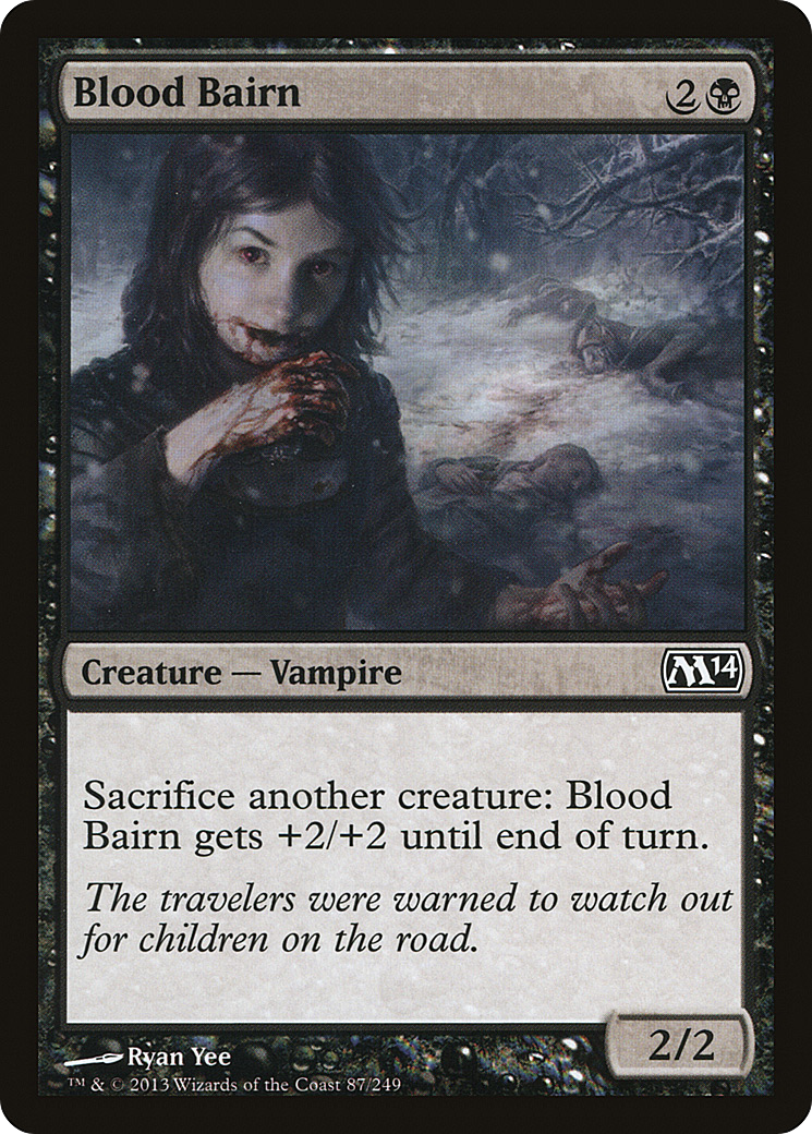Blood Bairn (M14-087) [Magic 2014] Foil MTG Single Wizards of the Coast