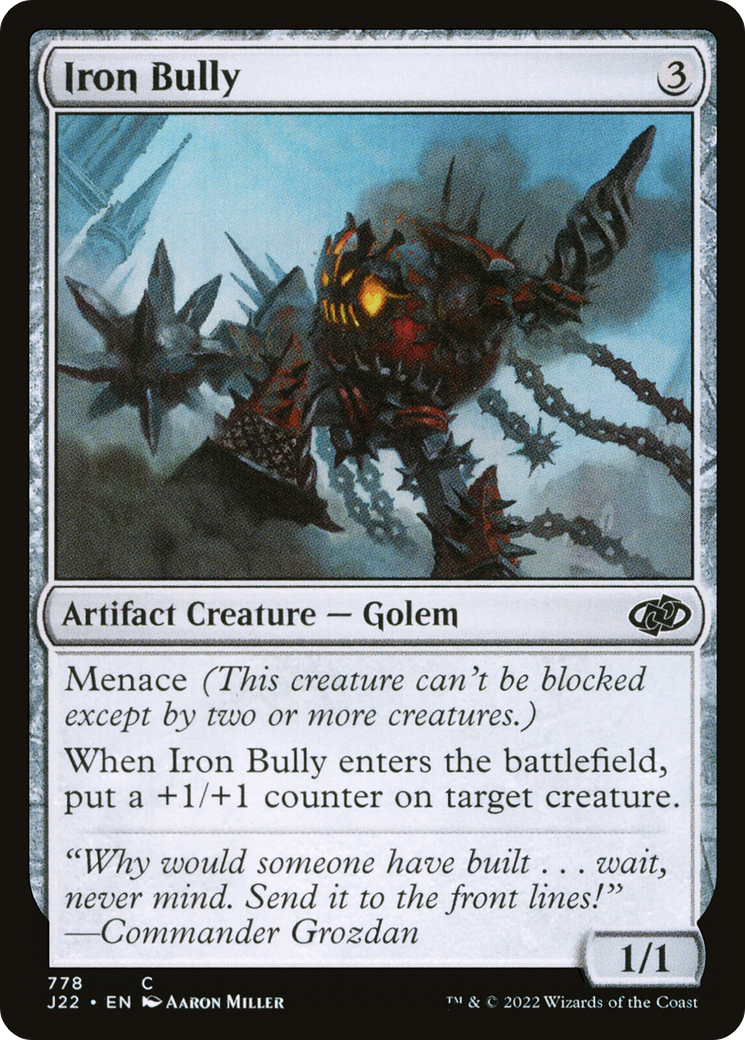 Iron Bully (J22-778) [Jumpstart 2022] MTG Single Wizards of the Coast