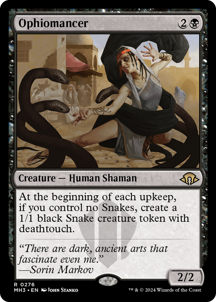 Ophiomancer (MH3-276) [Modern Horizons 3] Foil MTG Single Modern Horizons 3