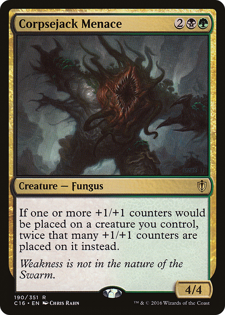 Corpsejack Menace (C16-190) [Commander 2016] MTG Single Wizards of the Coast