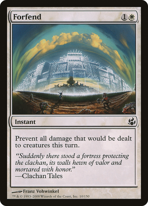 Forfend (MOR-010) [Morningtide] MTG Single Wizards of the Coast