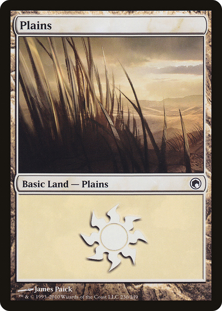 Plains (SOM-230) [Scars of Mirrodin] Foil MTG Single Wizards of the Coast