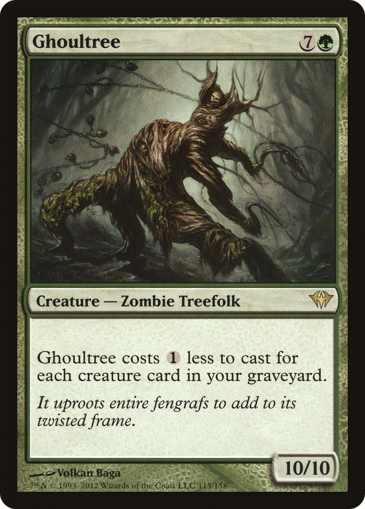 Ghoultree (DKA-115) [Dark Ascension] MTG Single Wizards of the Coast