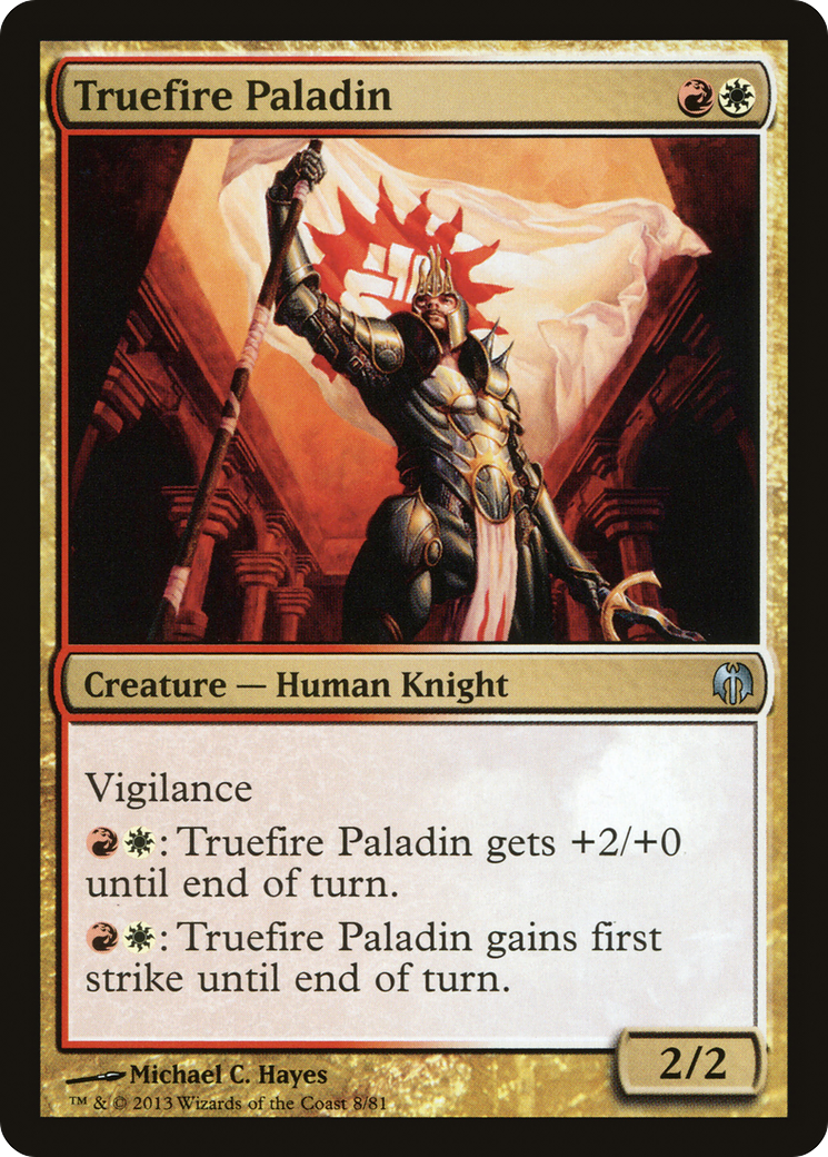 Truefire Paladin (DDL-008) [Misc] Duel Decks: Heroes vs. Monsters MTG Single Wizards of the Coast