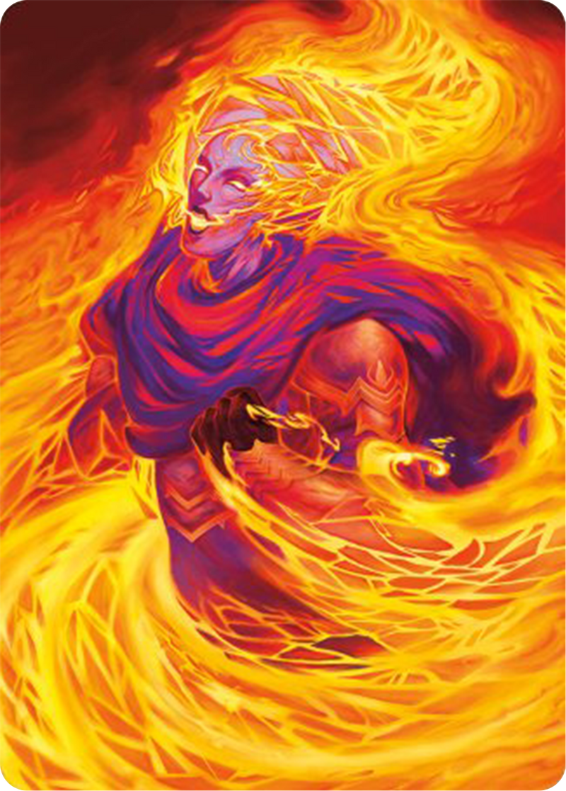 Flare of Duplication Art Card [Art Series] Modern Horizons 3 MTG Single Magic: The Gathering